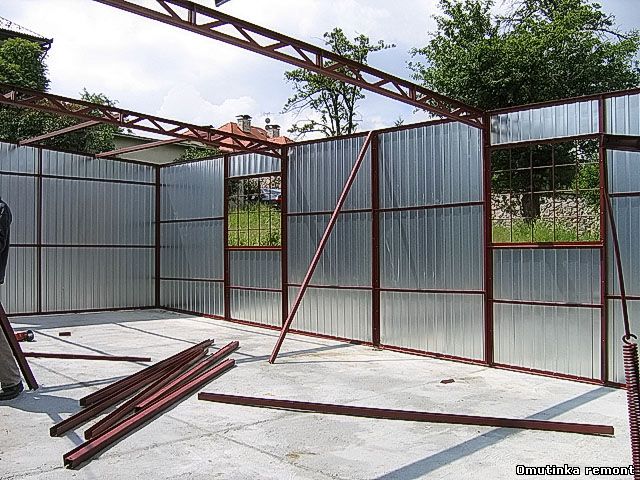 металлические гаражи, омутинский район